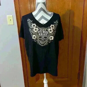 2/&15 Sturgis rally 84th anniversary T-shirt size 2 XL women’s.
